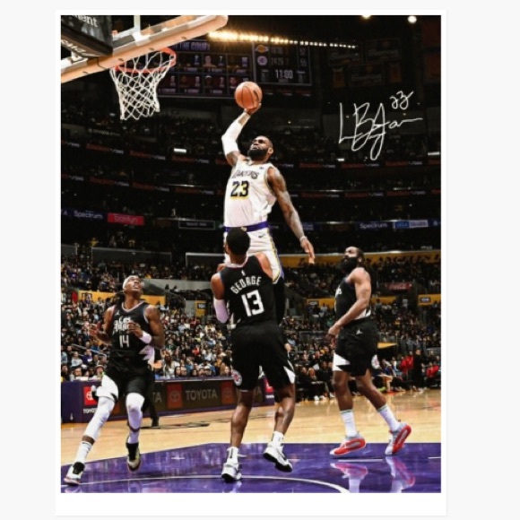 BRAND NEW!๐ฏ LEBRON JAMES LAKERS & THE CHOSEN ONE GLOSSY 8.5x11 TWO POSTER SET๐ฅ - Picture 4 of 8